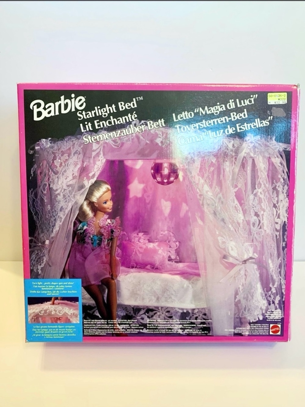 Barbie Starlight Bed Complete Mattel 3739